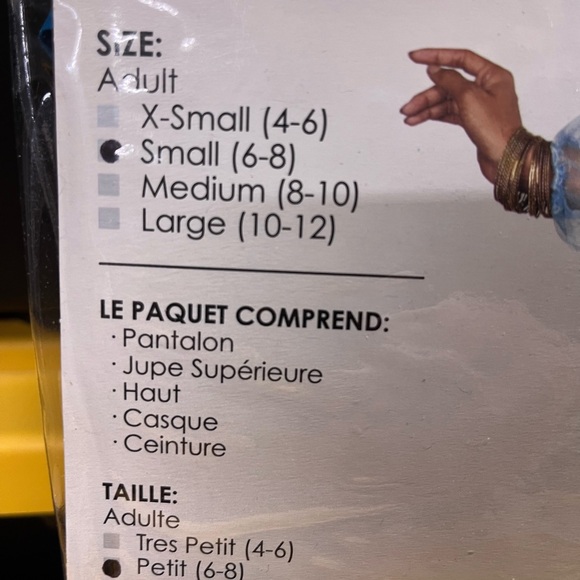 Women’s Arabian princess costume size small - Picture 2 of 5